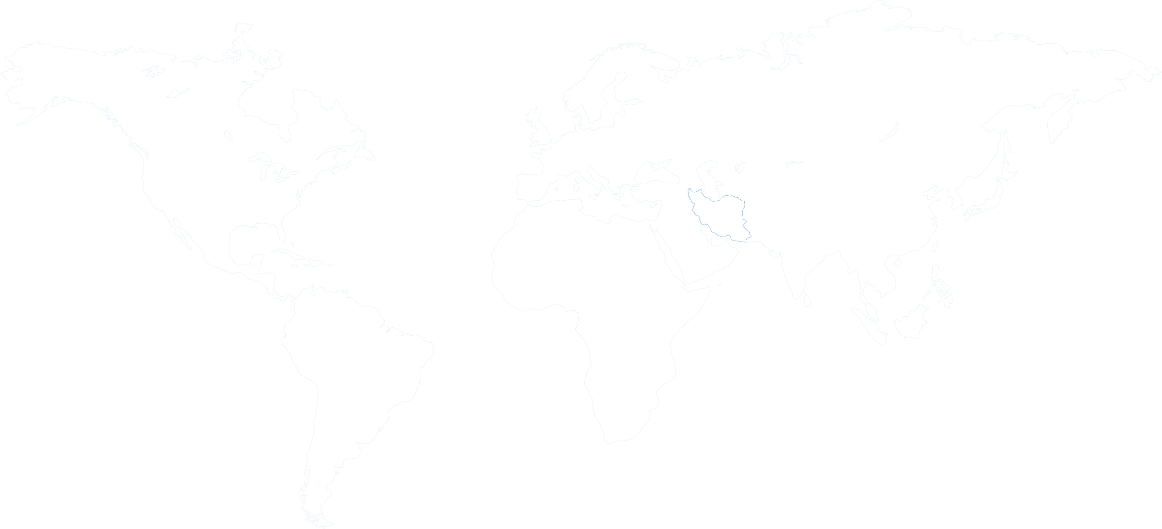 ایران در نقشه جهان